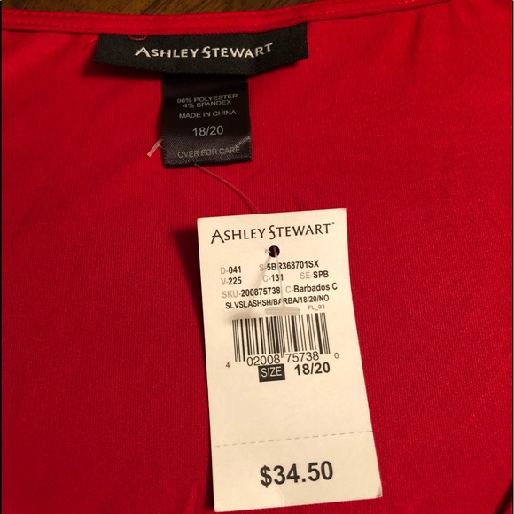 Ashley Stewart Top NWT - Picture 5 of 7